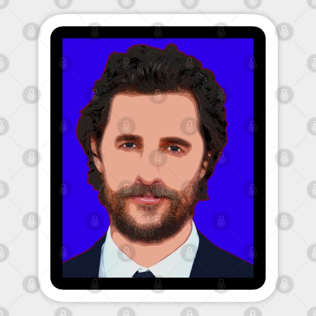 matthew mcconaughey Sticker by oryan80